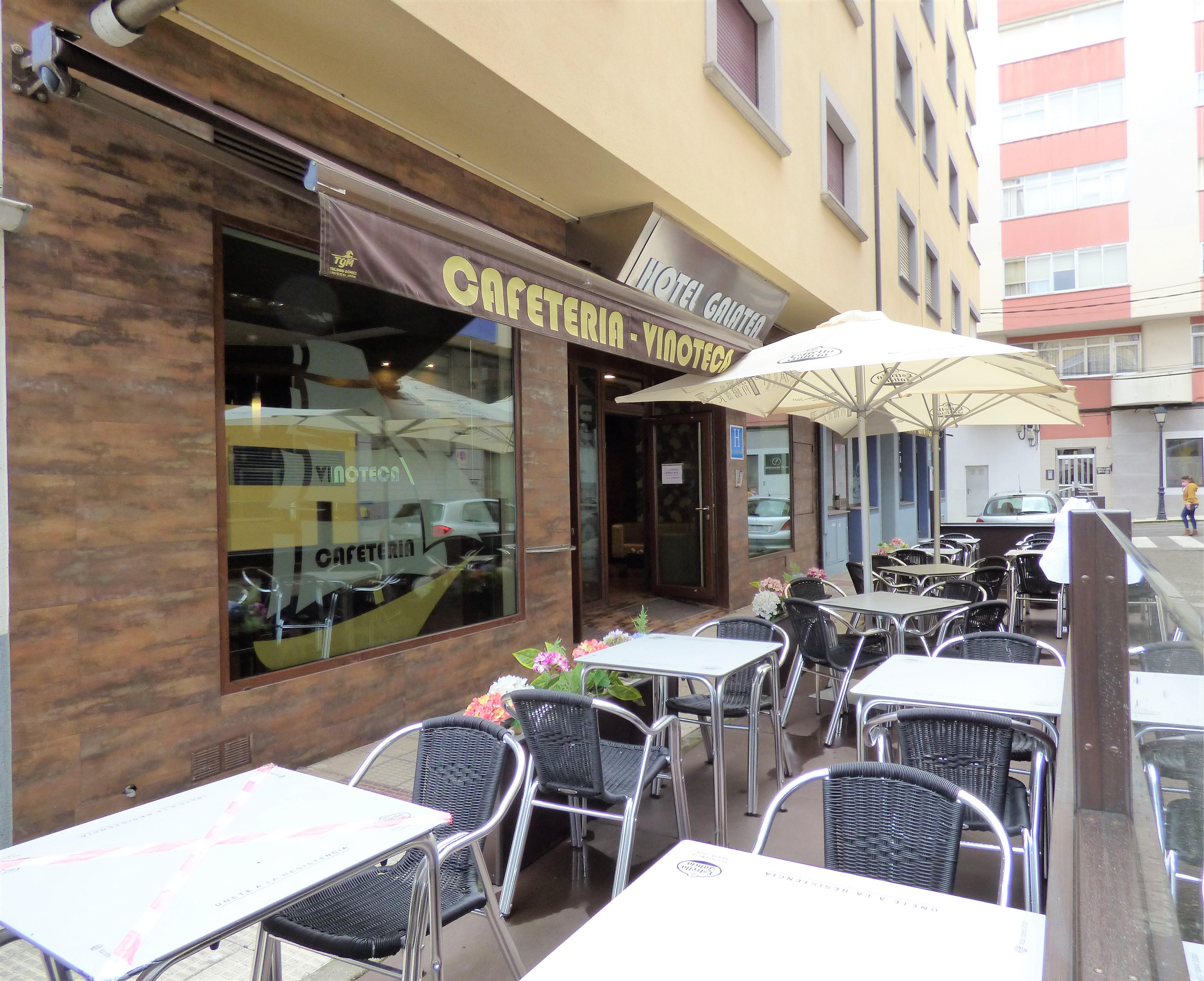 加拉蒂亚Spa酒店 Burela 外观 照片